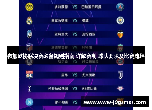 参加欧协联决赛必备规则指南 详解赛制 球队要求及比赛流程 参加欧协联决赛必备规则指南 详解赛制 球队要求及比赛流程
